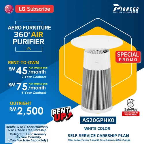 LG Air Purifier AS20GPBK0