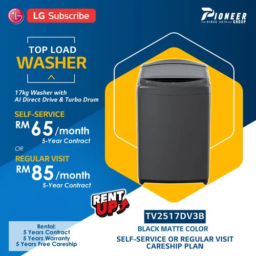 17kg Top Load Washer