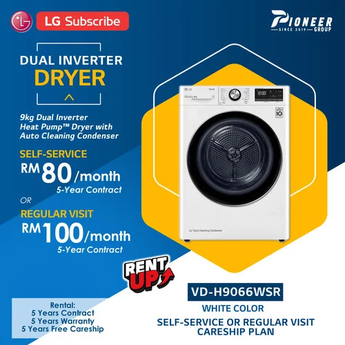 Mesin Dryer - Dual Inverter YES