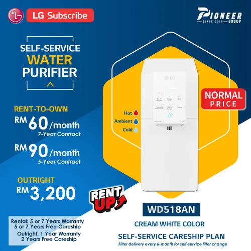 LG Water Purifier WD518AN