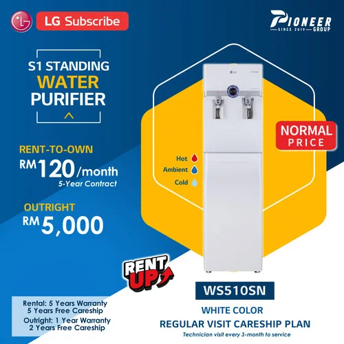 LG Big Stand Water Purifier WS510SN