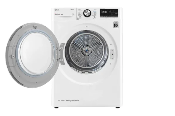 LG 9kg Dual Inverter Heat Pump Dryer with Auto Cleaning condenser (VD-H9066WSR) - Image 9